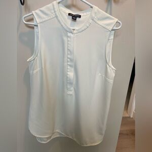 Hilary Radley cream Sleeveless Blouse Tank Top medium